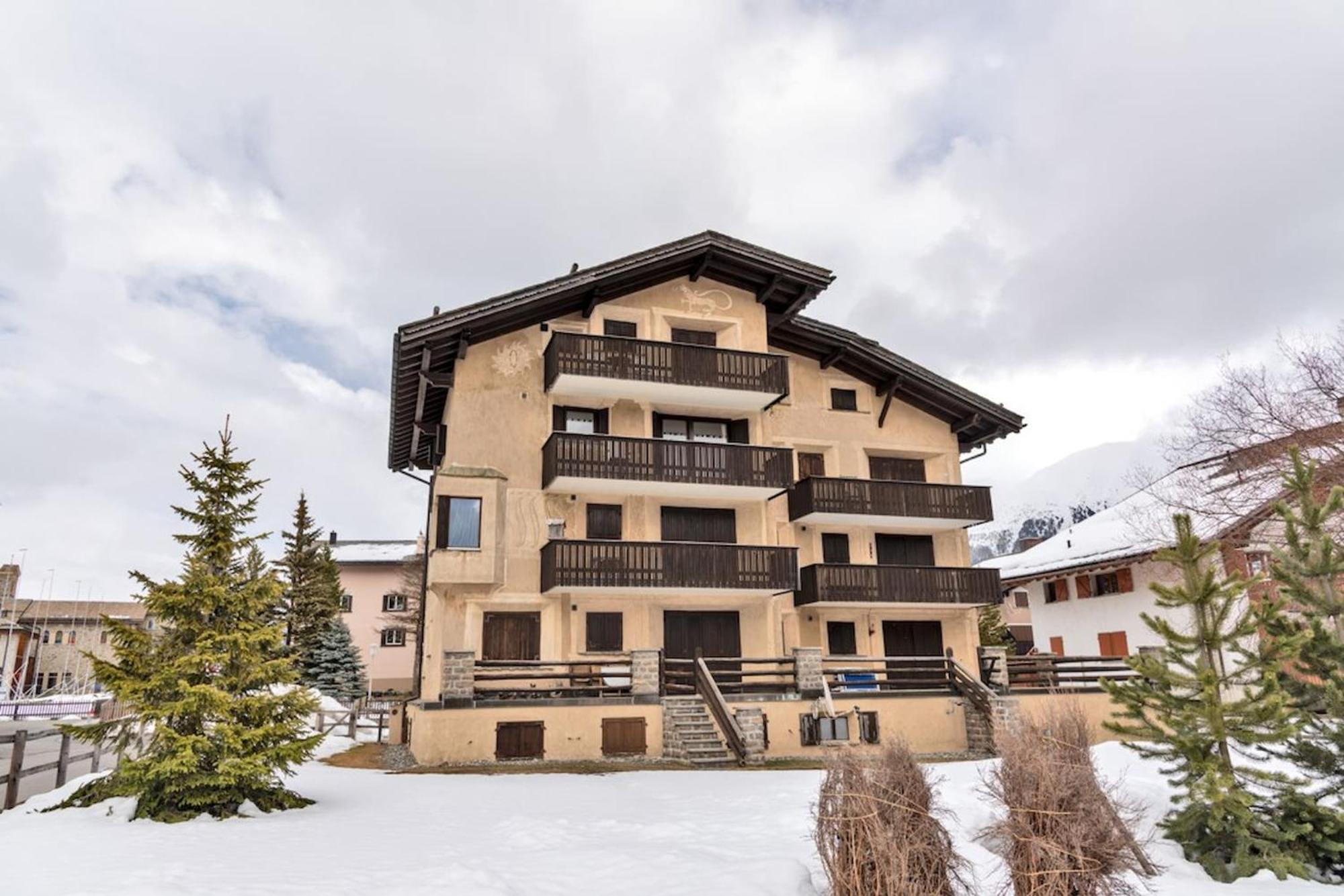 Apartmán Chesa Dal Gial - Celerina Celerina/Schlarigna Exteriér fotografie